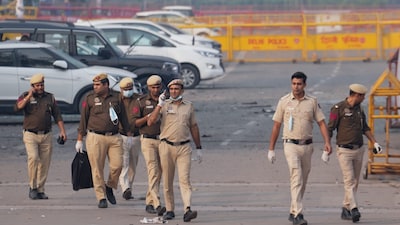 File photo of Delhi Police personnel. (PTI photo)