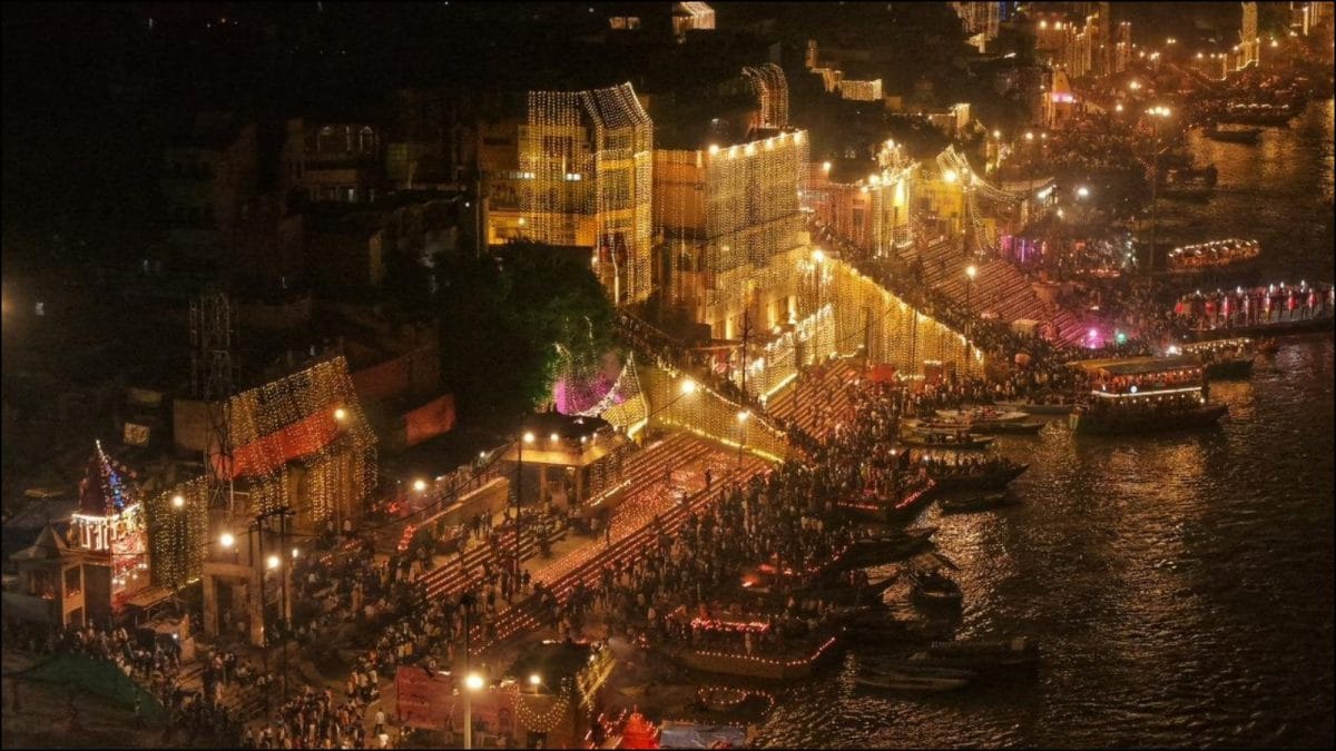Millions Of Lamps Turn Kashi Into Divine Spectacle On Dev Diwali, PM Modi Shares Pics