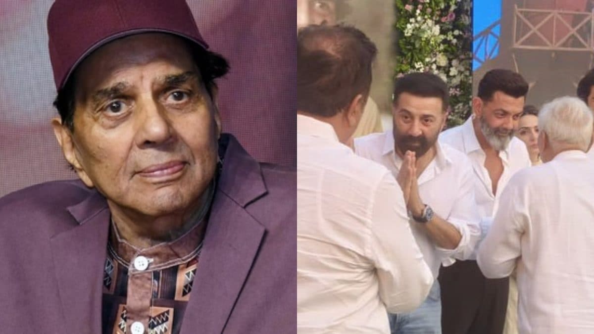 Emotional Sunny Deol, Bobby Deol Greet Guests At Late Father Dharmendra’s Prayer Meet | Bollywood News Emotional Sunny Deol, Bobby Deol Greet Guests At Late Father Dharmendra’s Prayer Meet | Bollywood News