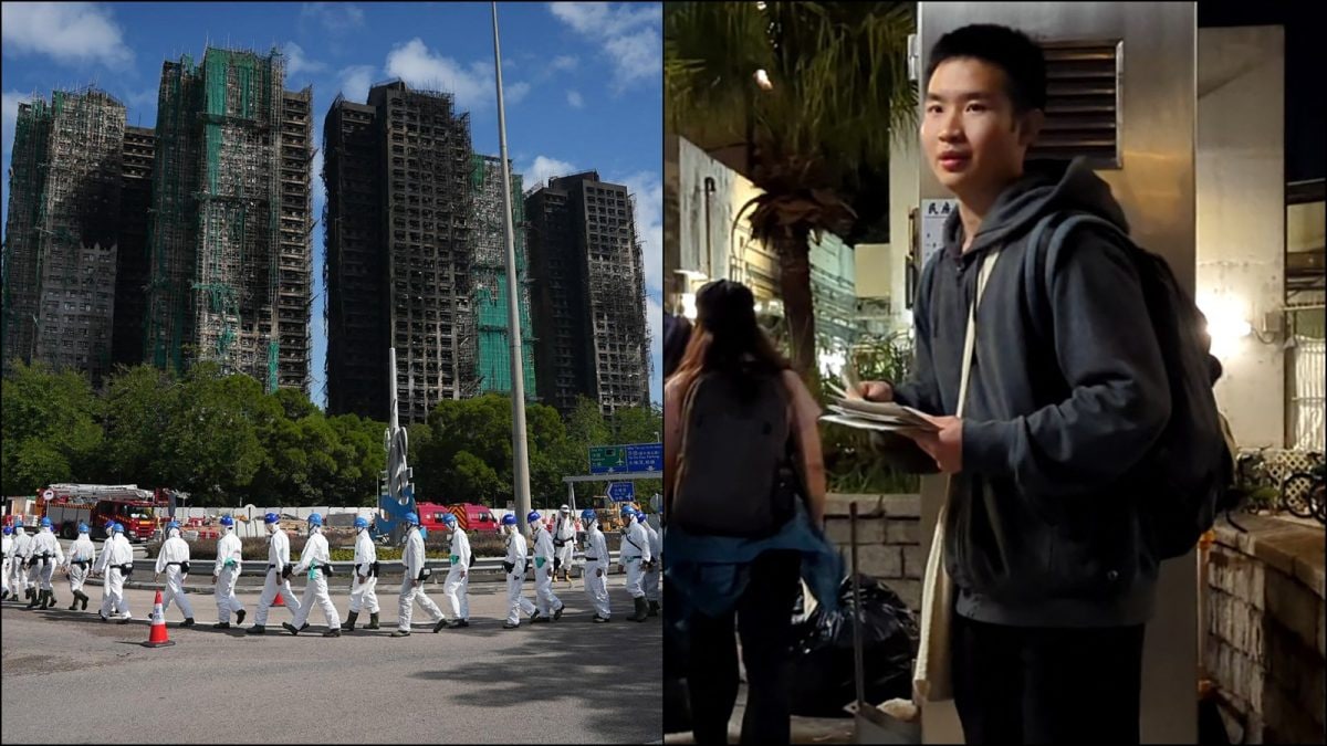 China Uses Sedition Law To Silence Growing Anger Over Hong Kong Inferno That Killed 146