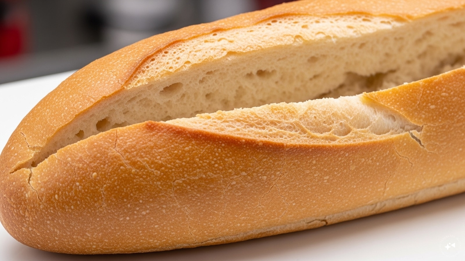  Firstly, slice the Italian sub roll in length without cutting it to hold the layer easily to fill with stuffing. 