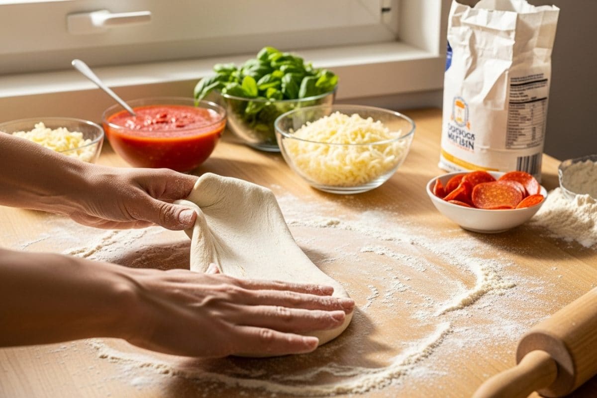 Here’s How You Can Make Pizza Dough At Home