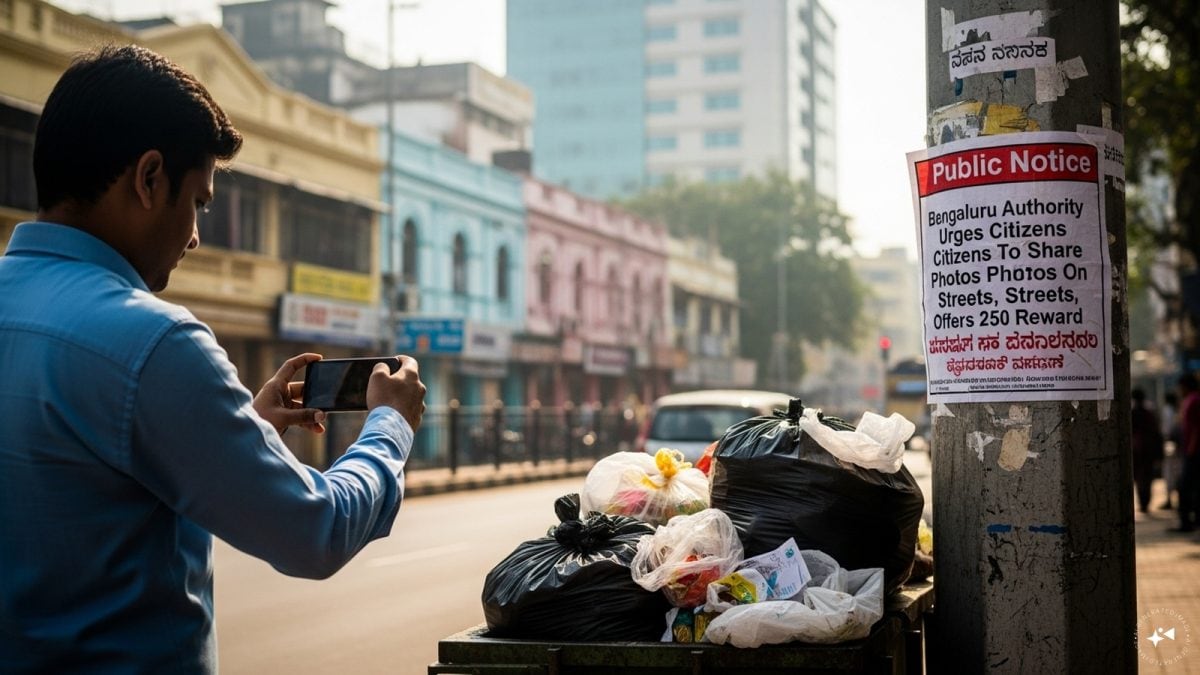 Bengaluru Authority Offers Reward for Reporting Street Garbage Dumping