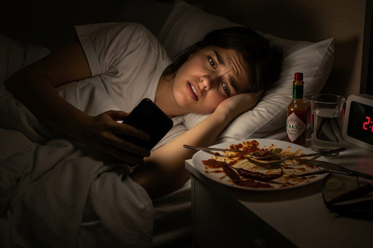 8 Foods You Must Avoid Before Sleeping