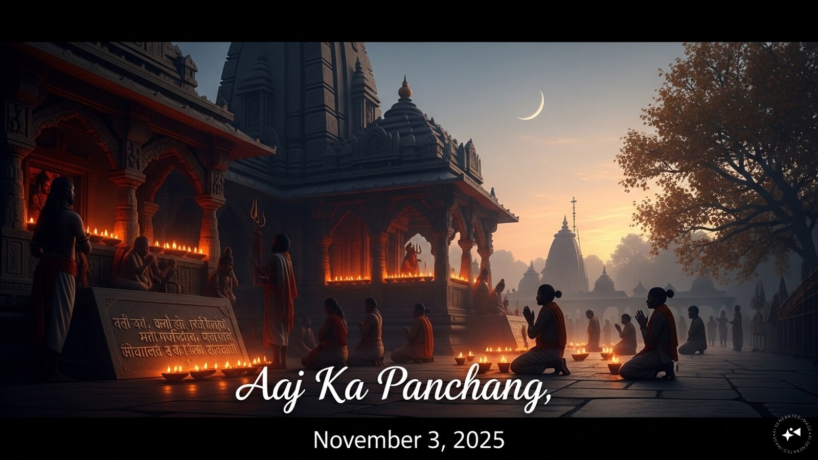 Aaj Ka Panchang, November 3, 2025: Tithi, Vrat, Shubh Muhurat & Rahu Kaal Today