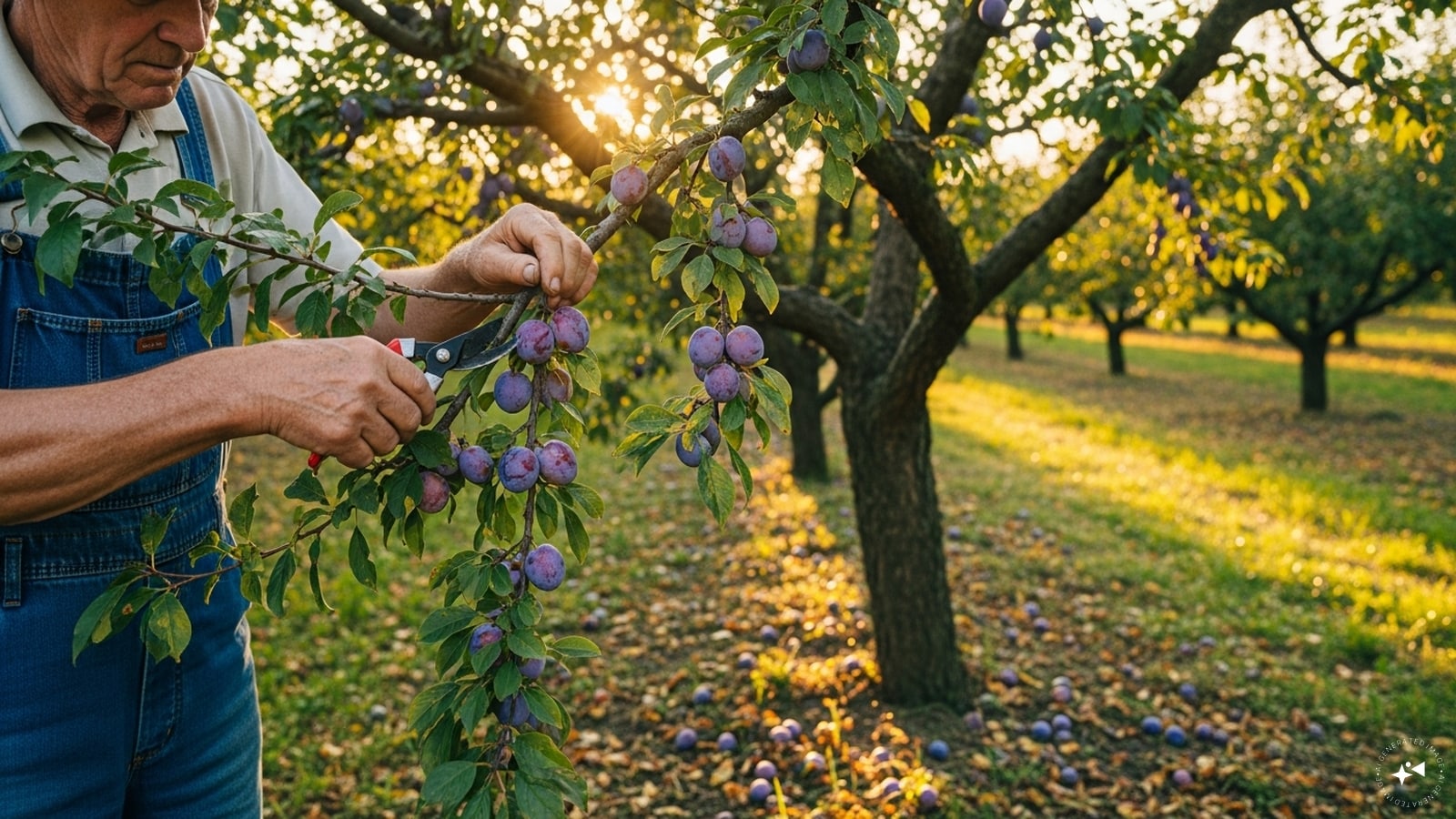  Prune Regularly: Prune your plum tree to remove dead branches and maintain a compact shape. Proper pruning improves air circulation, sunlight penetration, and fruit quality.