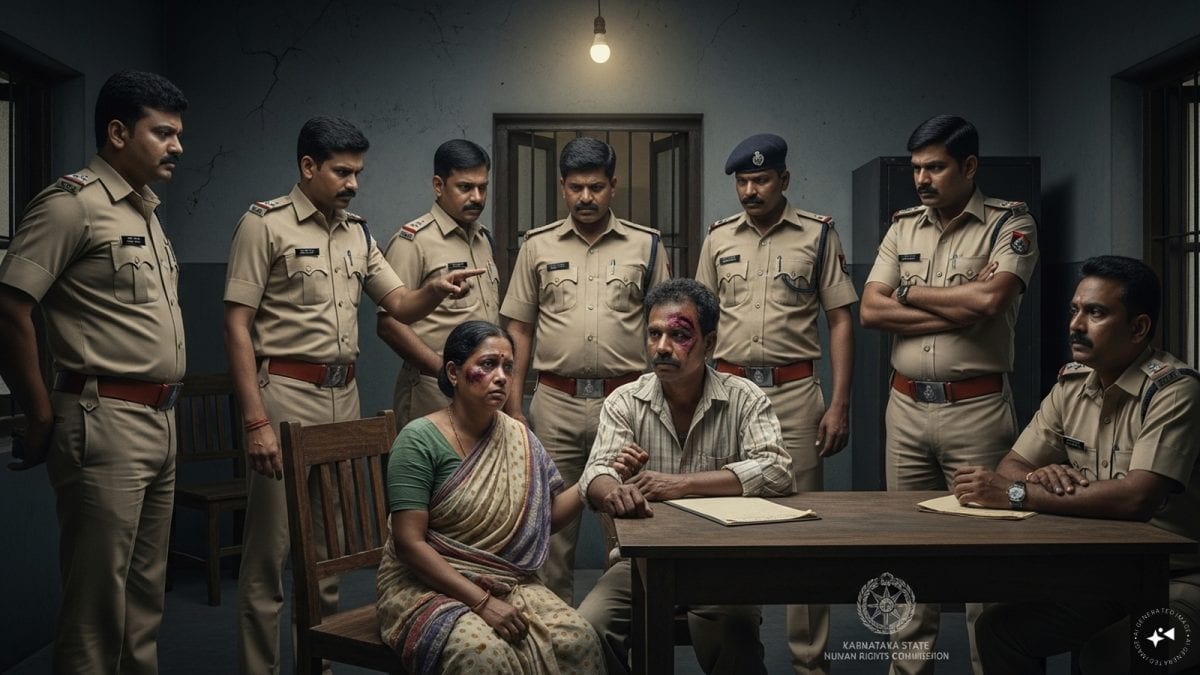 Bengal Couple Beaten Inside Bengaluru Police Station For Hours Over Theft Suspicion