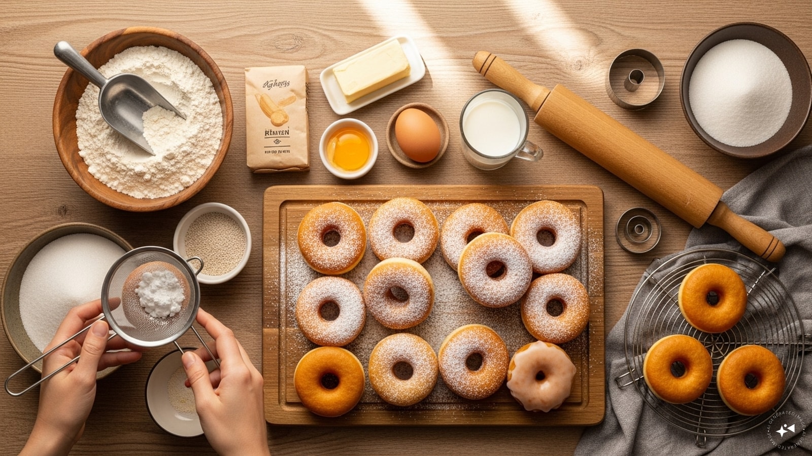 How To Make Soft And Fluffy Donuts At Home Easily