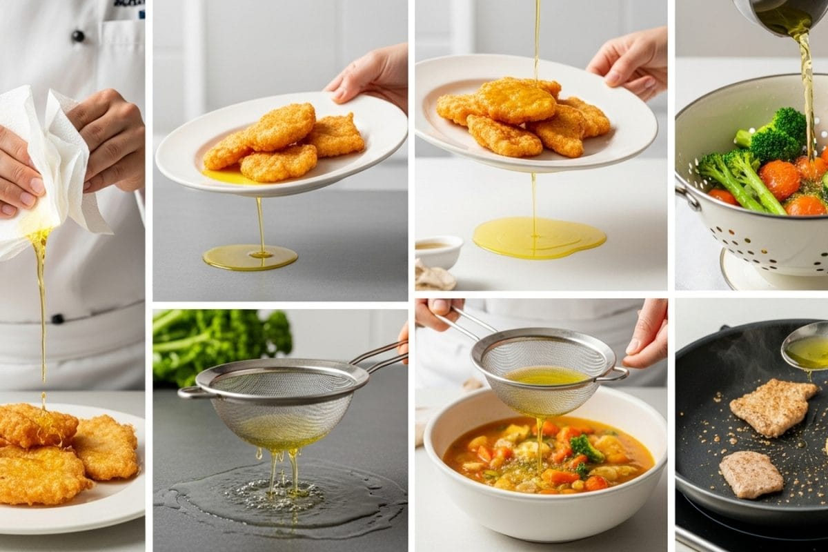 5 Easy Kitchen Hacks To Remove Excess Oil From Your Food