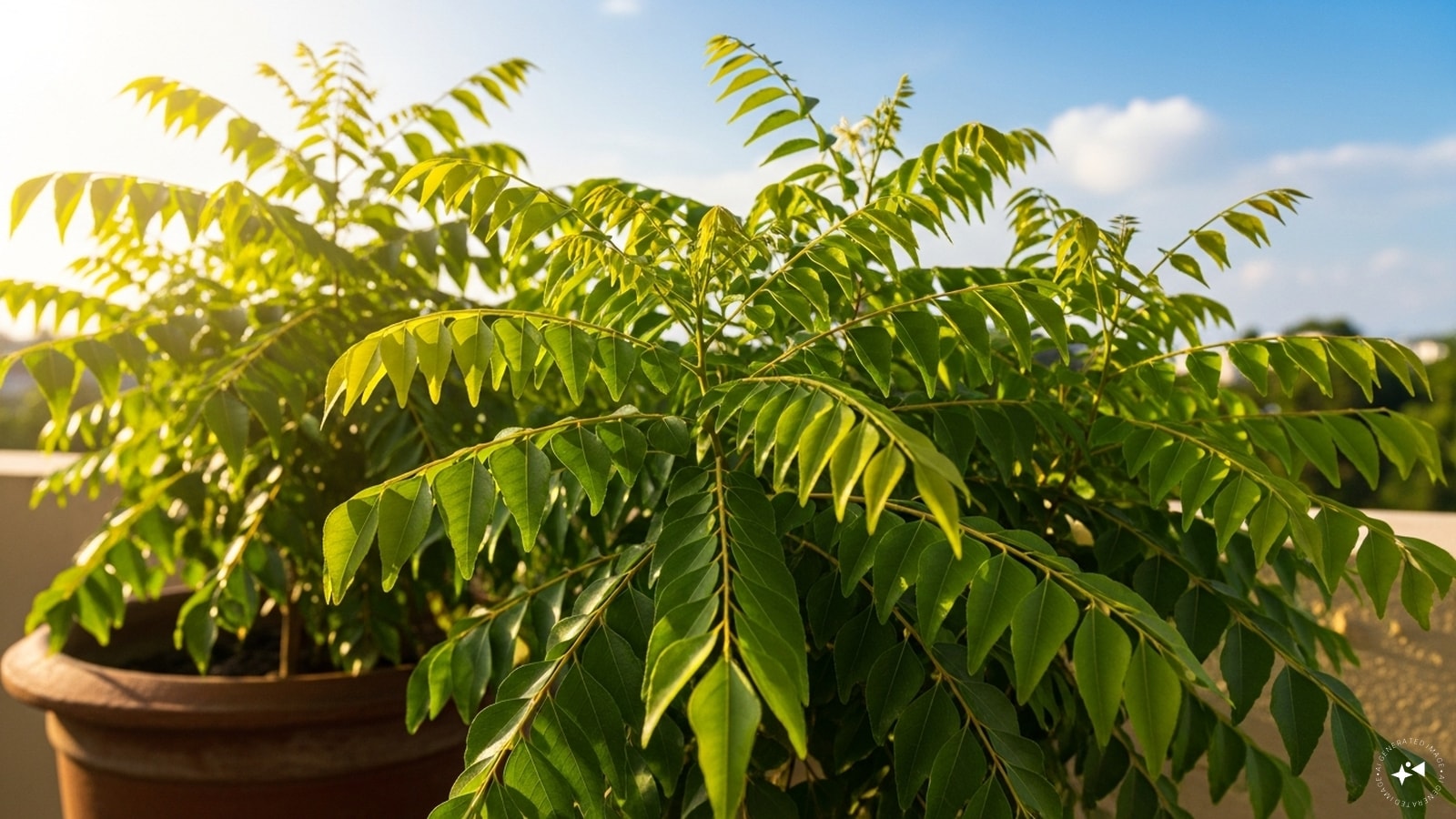  Provide Plenty Of Sunlight: Curry leaf plants love sun! Keep your plant in 6–8 hours of direct sunlight daily for healthy growth.