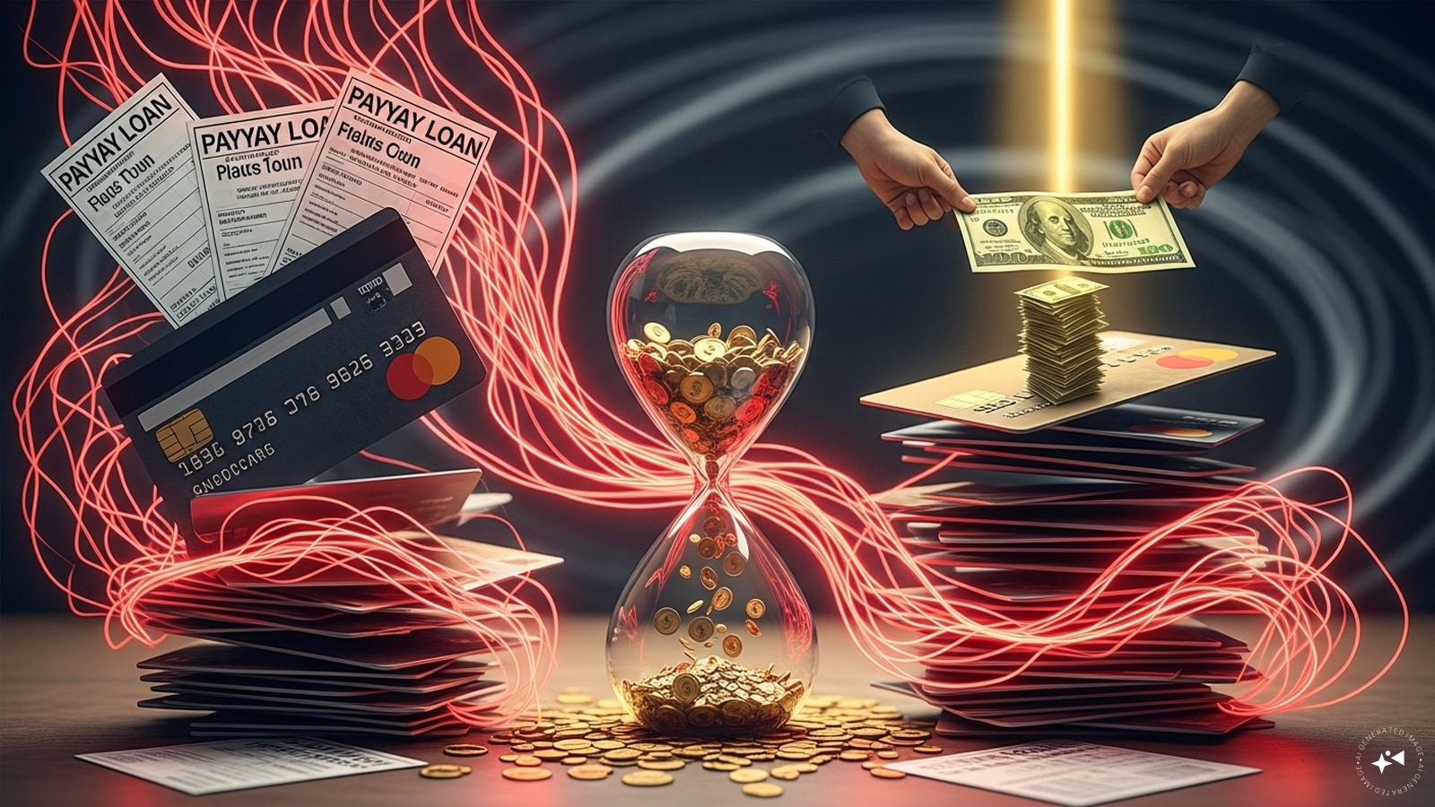  Accumulating High-Interest Debts: Credit card balances and payday loans grow rapidly due to high interest rates. Always pay off high-interest debts first to prevent wealth erosion.