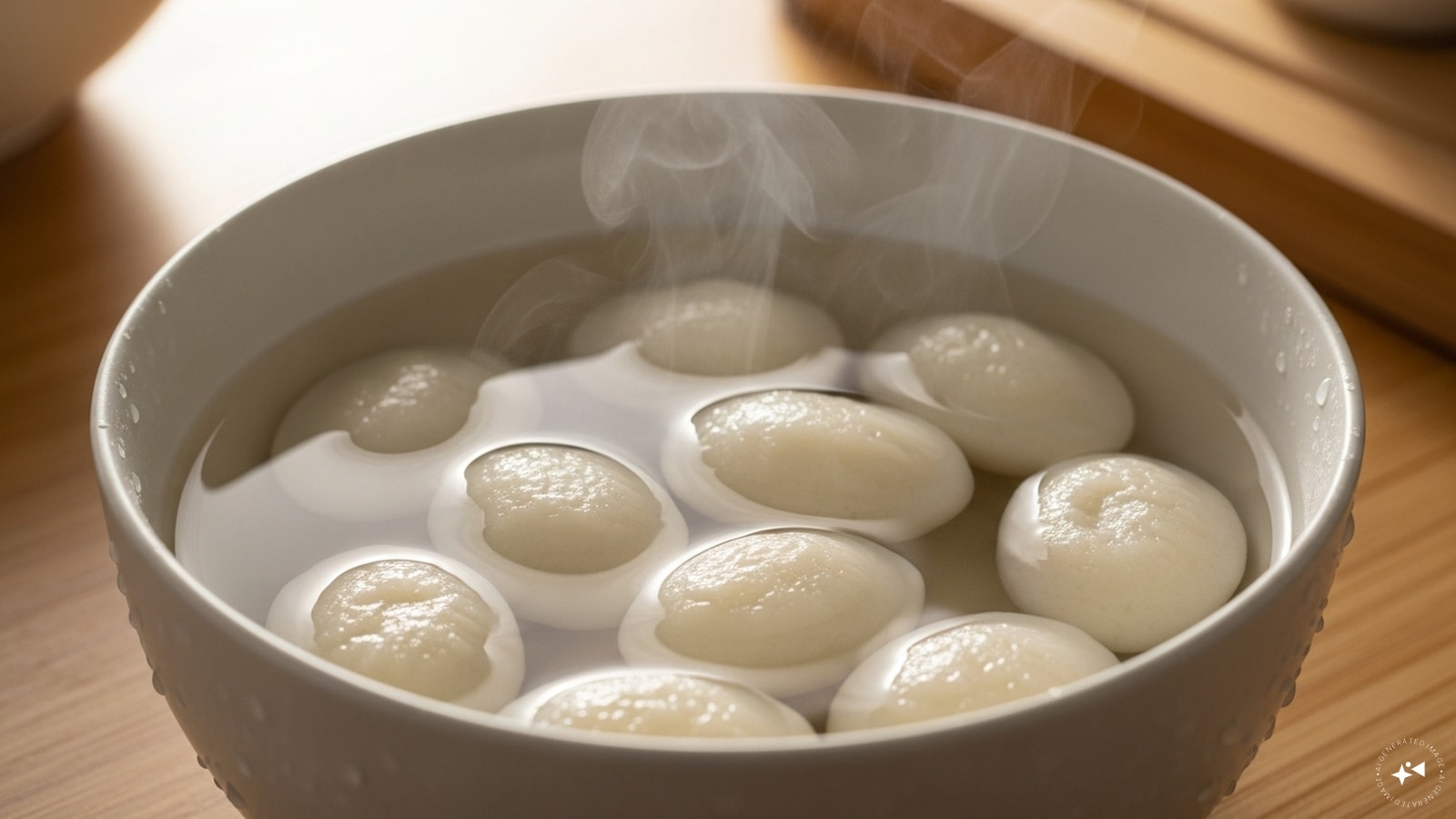 Firstly, soak rice cakes in warm water for 10 minutes. Firstly, soak rice cakes in warm water for 10 minutes.