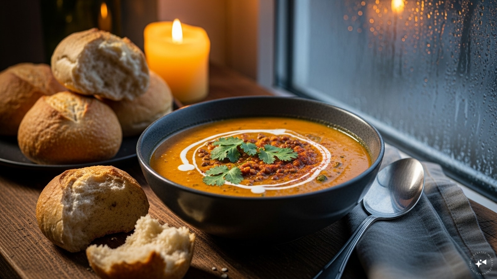  Sweet Potato And Lentil Soup: A nourishing, creamy soup that’s perfect for cold evenings.