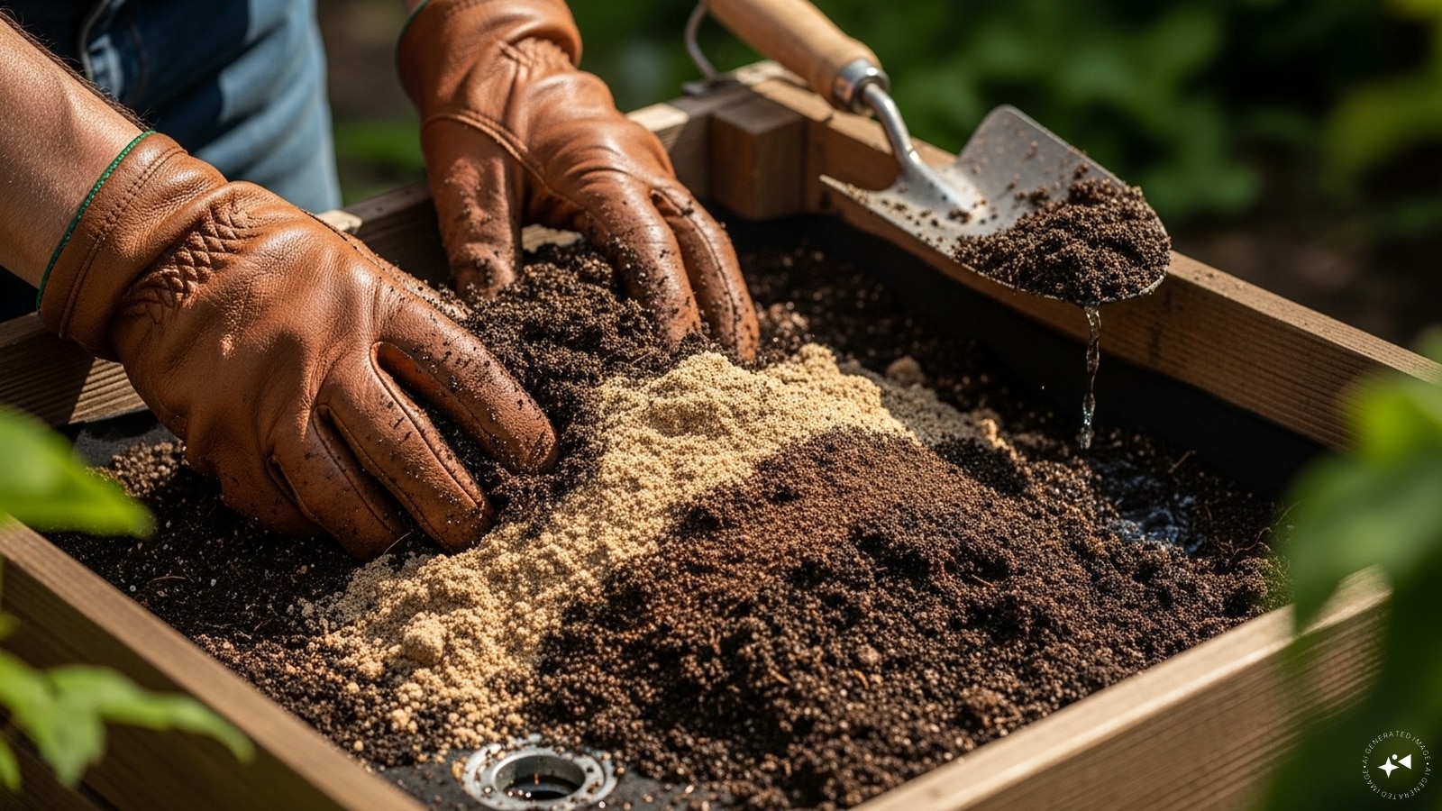 Use Well-Draining Soil: Mix garden soil, sand, and compost in a 2:1:1 ratio. Avoid waterlogging, which can rot the roots.