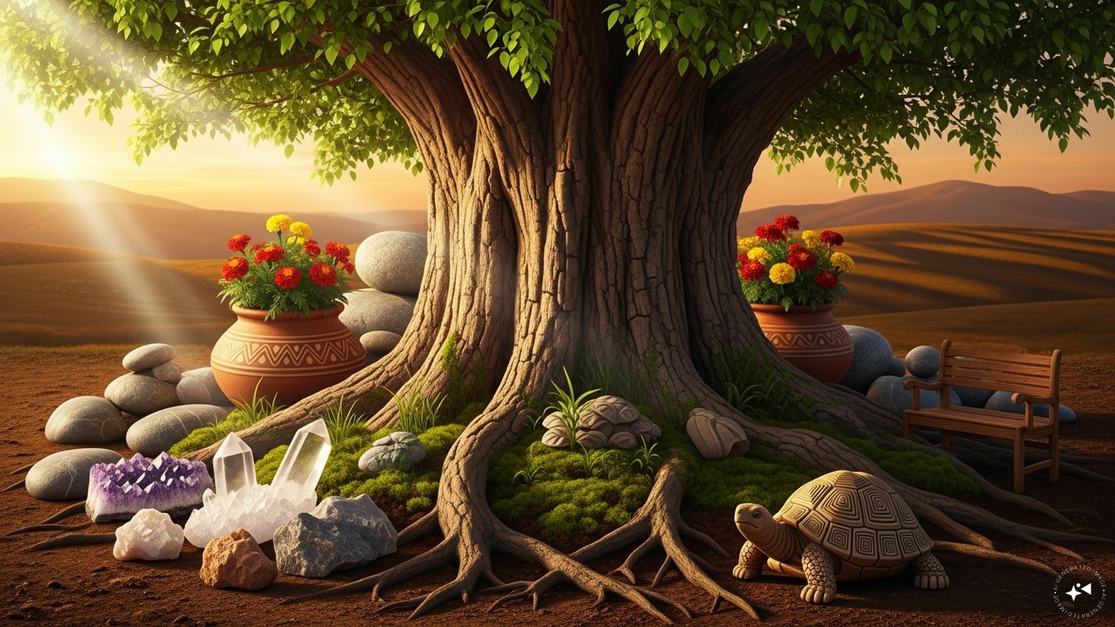 Earth ElementDirection: Southwest Effect: The Earth element brings stability and strength to our lives. It is associated with the southwest part of the house.