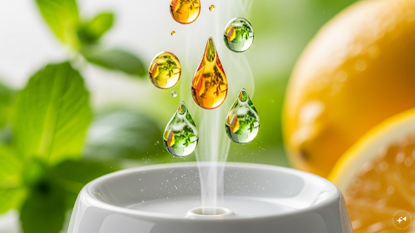 Use Energizing Scents: A few drops of citrus or peppermint essential oil can instantly refresh your senses and lift your mood.