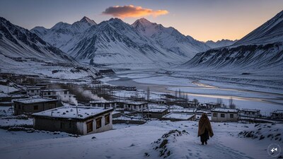 Embark on the legendary Chadar Trek across the frozen Zanskar River, where icy gorges, caves, and stark Himalayan landscapes define the journey