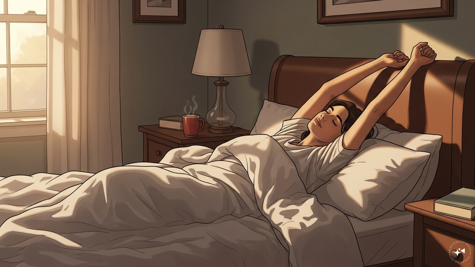  Stretch Under The Covers: Before stepping out of bed, spend two minutes stretching. Light stretches improve circulation and ease morning stiffness caused by cold weather.