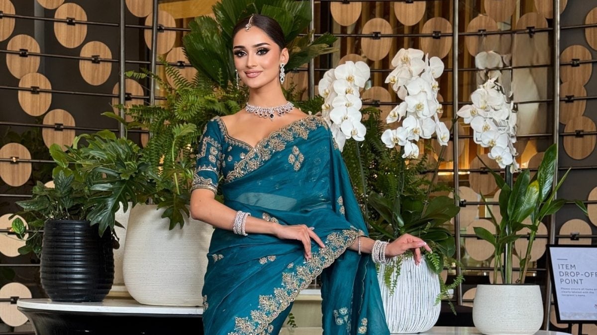 Miss Universe India Manika Vishwakarma's Love For Indian Craftimanship In Saree