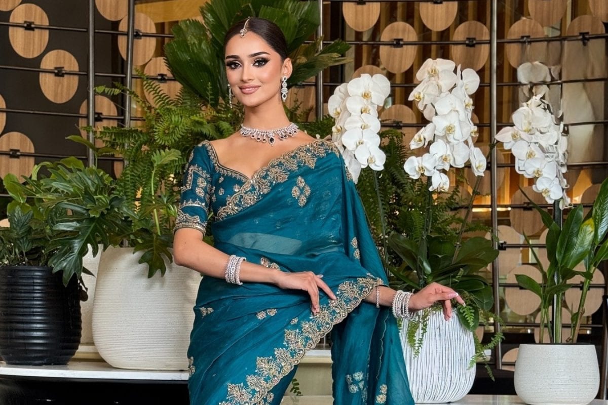 Miss Universe India Manika Vishwakarma's Love For Indian Craftimanship In Saree