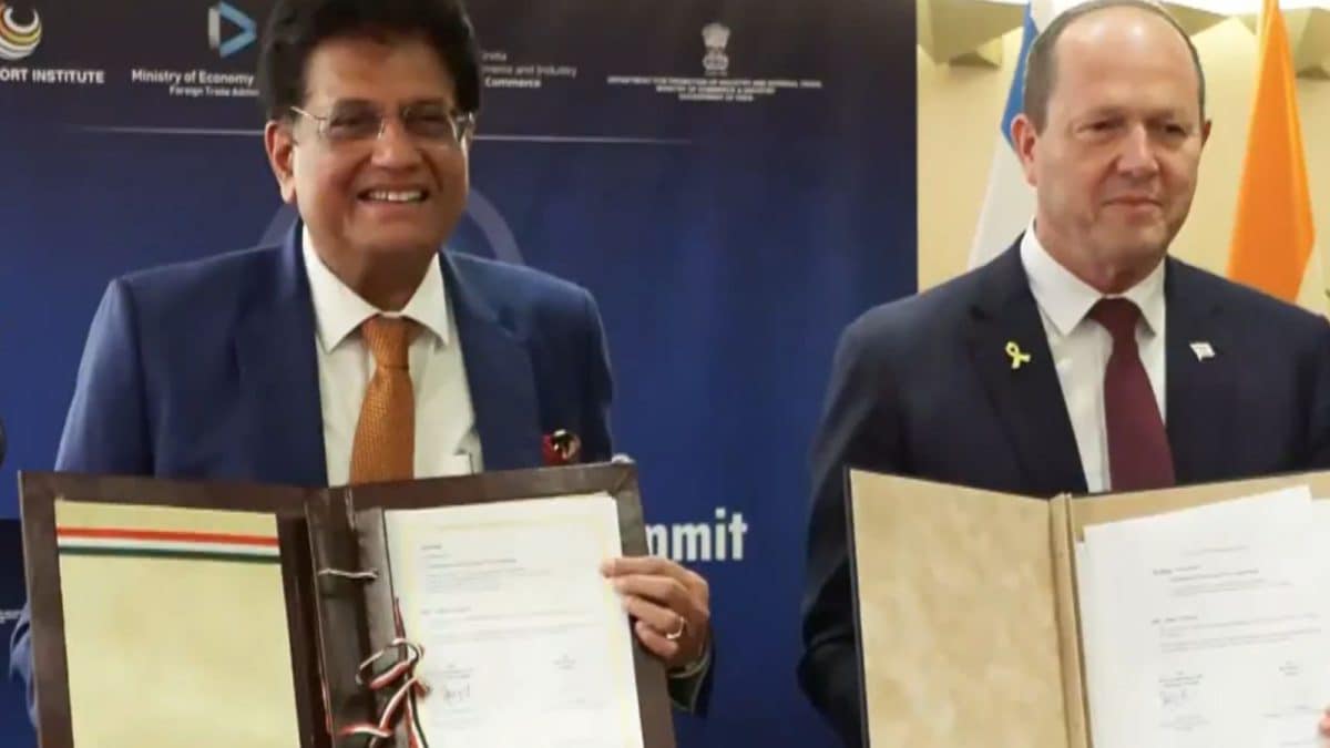 India, Israel Take First Step Toward Free Trade Pact, Sign Terms Of Reference