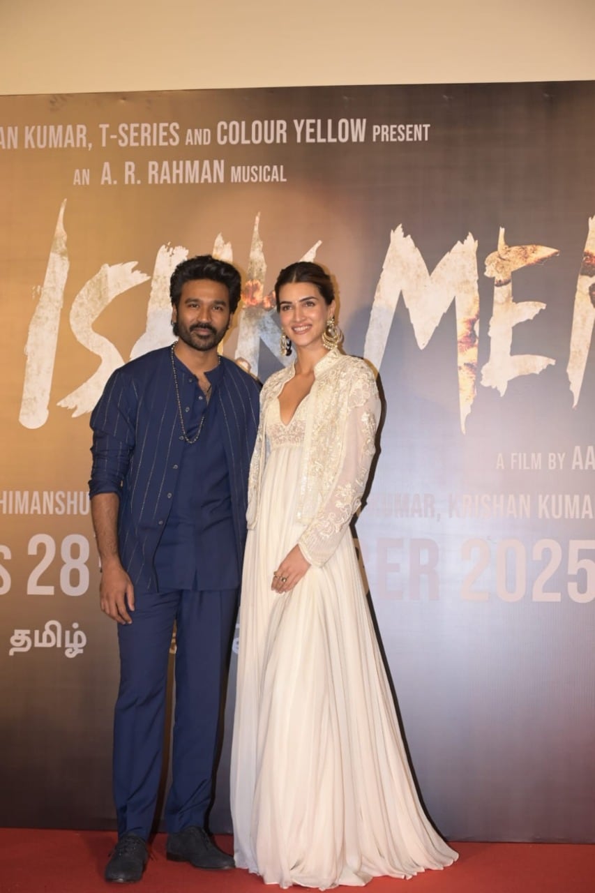 Kriti Sanon, Dhanush Launch Trailer Of Their New Film Tere