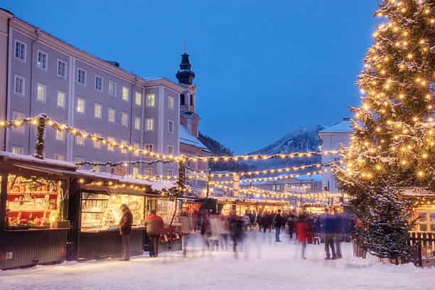 Salzburg, Austria (November 20 to January 1): Salzburg’s Christkindlmarkt is one of the oldest in the world, nestled in the historic city center. Surrounded by snow-capped mountains, it offers a serene and traditional experience.