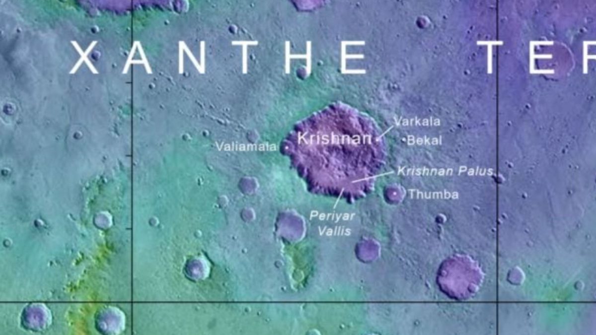 On Mars, A Touch Of Kerala: Periyar, Varkala And ISRO’s Cradle Mark Their Presence | India News On Mars, A Touch Of Kerala: Periyar, Varkala And ISRO’s Cradle Mark Their Presence | India News