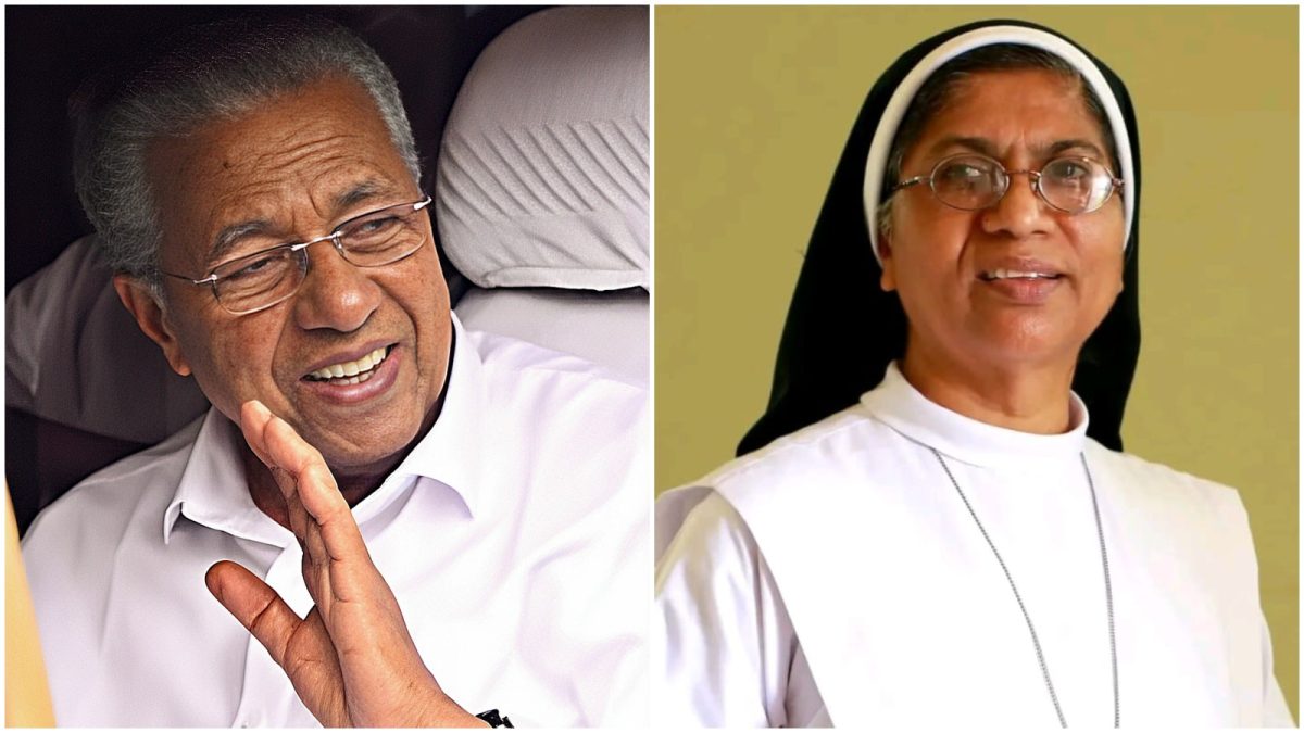 Kerala Minister Condemns Ex-Nun's Death Threat to CM Pinarayi