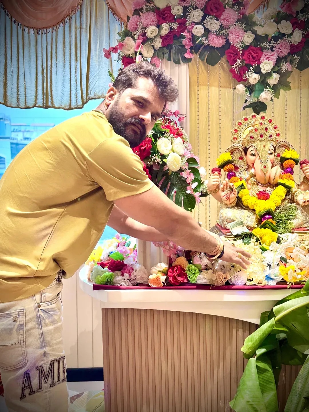 His notable films include Nagin, Ae Balma Biharwala, Chapra Express, Dabang Sarkar, Coolie No. 1, and others. He has also appeared on the controversial reality TV show Bigg Boss, enhancing his popularity beyond Bhojpuri cinema.