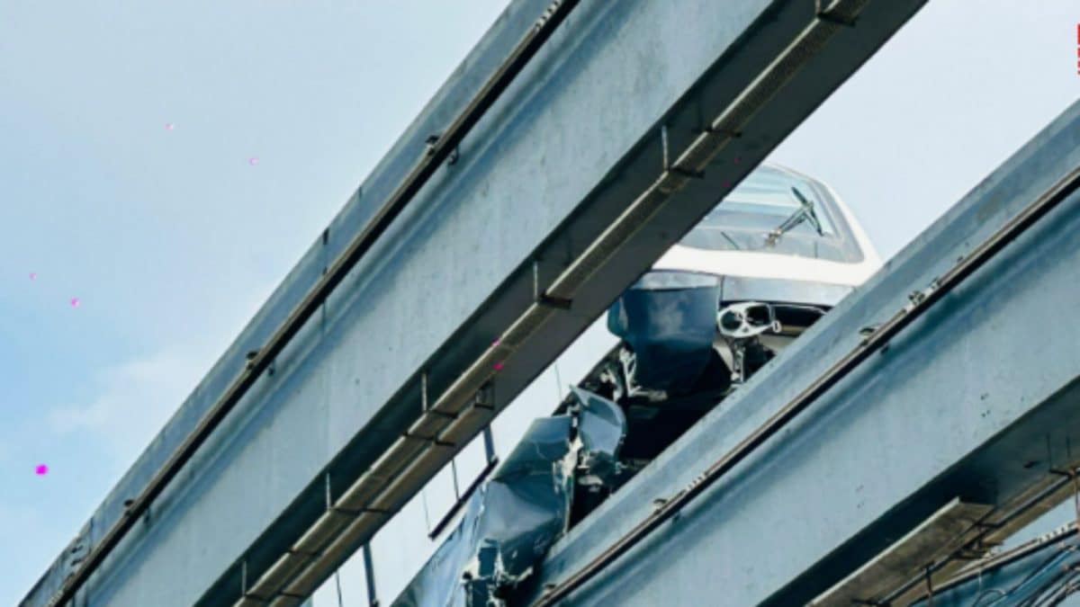 Monorail Coach Derails During Test Run In Mumbai; No Passengers Onboard