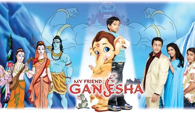 My Friend Ganesha (2007): A 14-year-old, who is often lonely due to his busy parents, searches for a friend. During Ganesh Chaturthi, he is blessed with the lifelong friendship of an elephant-headed deity, Lord Ganesha.