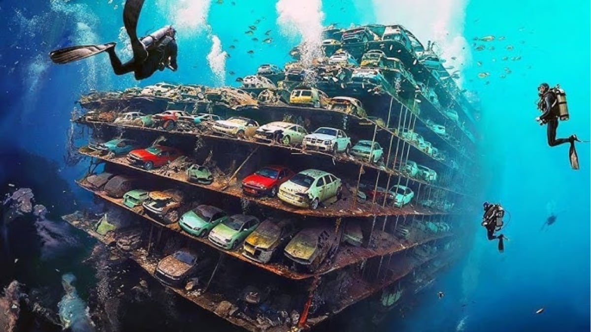 1,000+ Porsches, 85 Lamborghinis & More: How High-End Cars Worth Rs 9,00,00,00,000 Ended Up At Bottom Of Atlantic Ocean