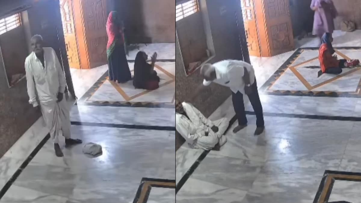 Elderly Man Collapses Inside Temple, Internet Claims That ‘He Sensed ...