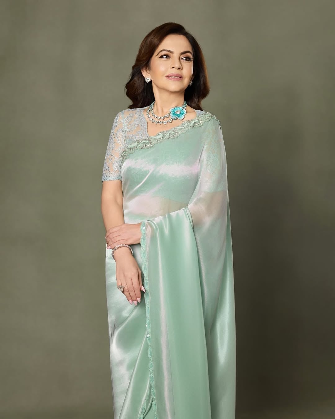 Wrapped In Tradition: Nita Ambani’s Timeless Saree Style Wrapped In Tradition: Nita Ambani’s Timeless Saree Style