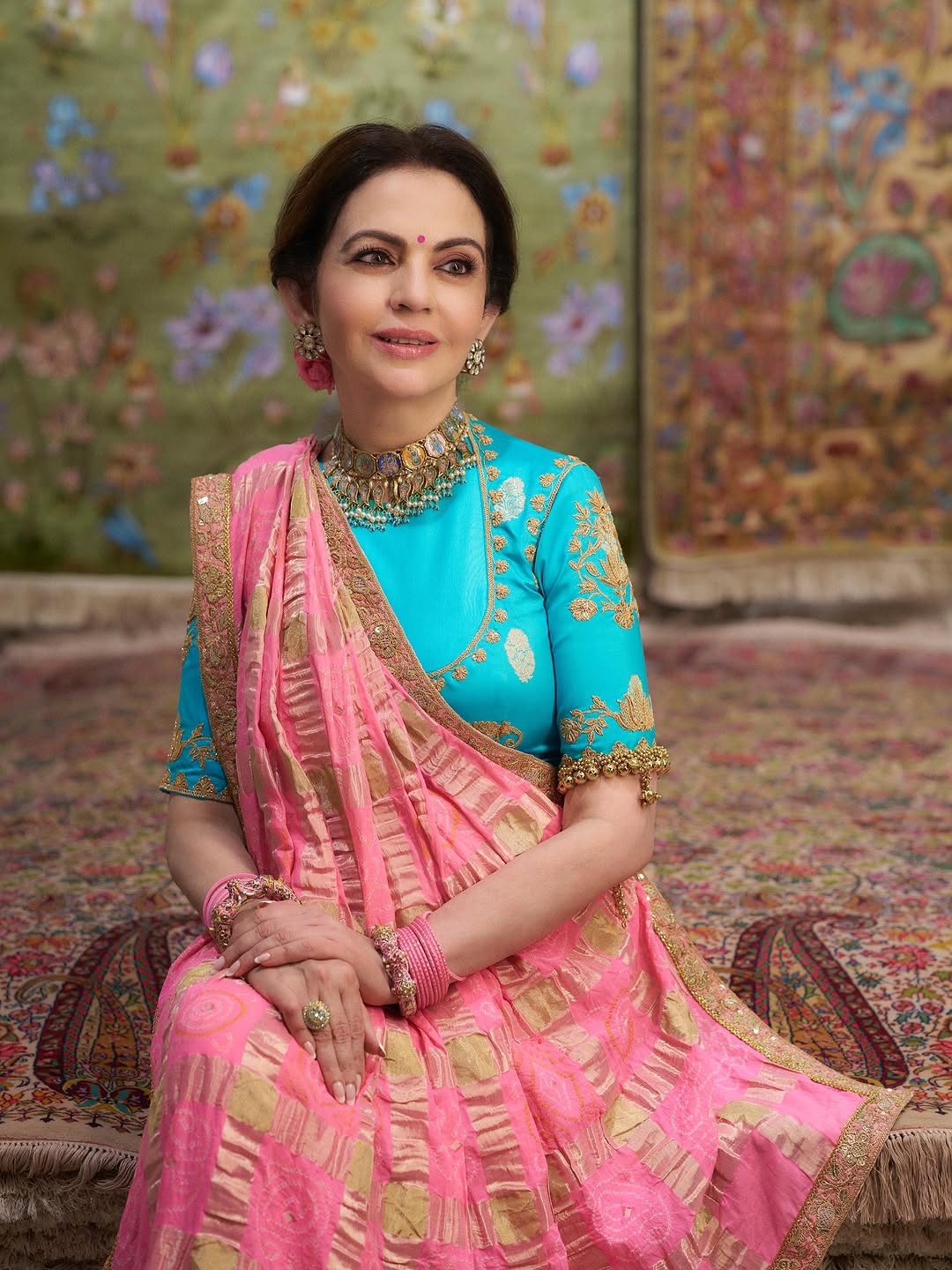 Wrapped In Tradition: Nita Ambani’s Timeless Saree Style Wrapped In Tradition: Nita Ambani’s Timeless Saree Style