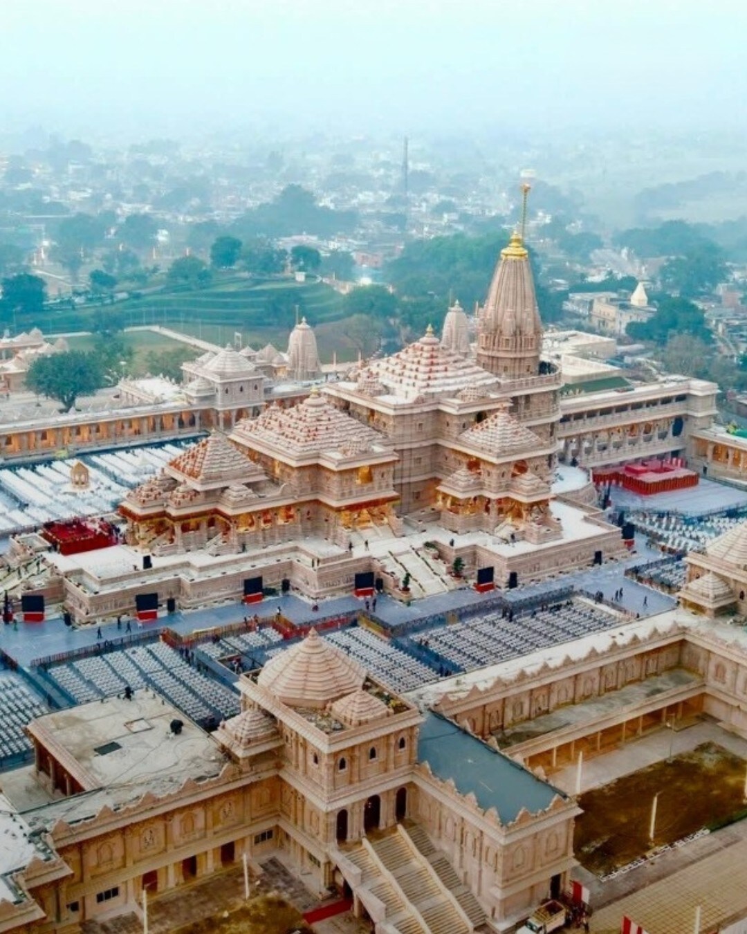 PM Modi Performs Dhwajarohan Ceremony At Ram Temple In Ayodhya, See Pics PM Modi Performs Dhwajarohan Ceremony At Ram Temple In Ayodhya, See Pics