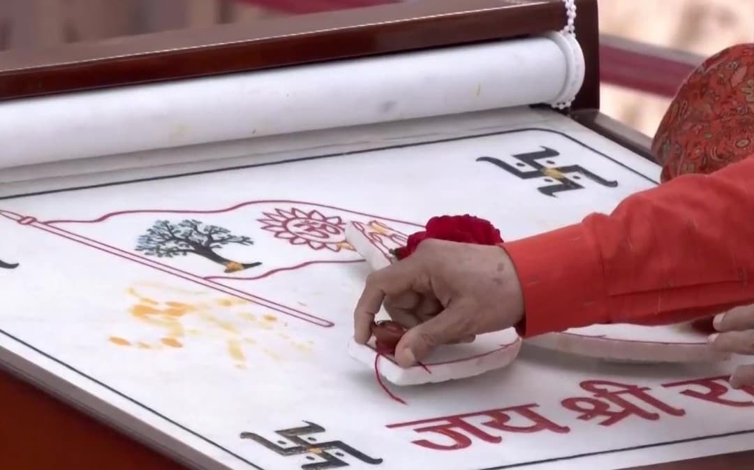 PM Modi Performs Dhwajarohan Ceremony At Ram Temple In Ayodhya, See Pics PM Modi Performs Dhwajarohan Ceremony At Ram Temple In Ayodhya, See Pics
