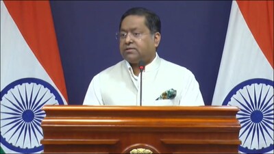 Ministry of External Affairs (MEA) spokesperson Randhir Jaiswal. (MEA)