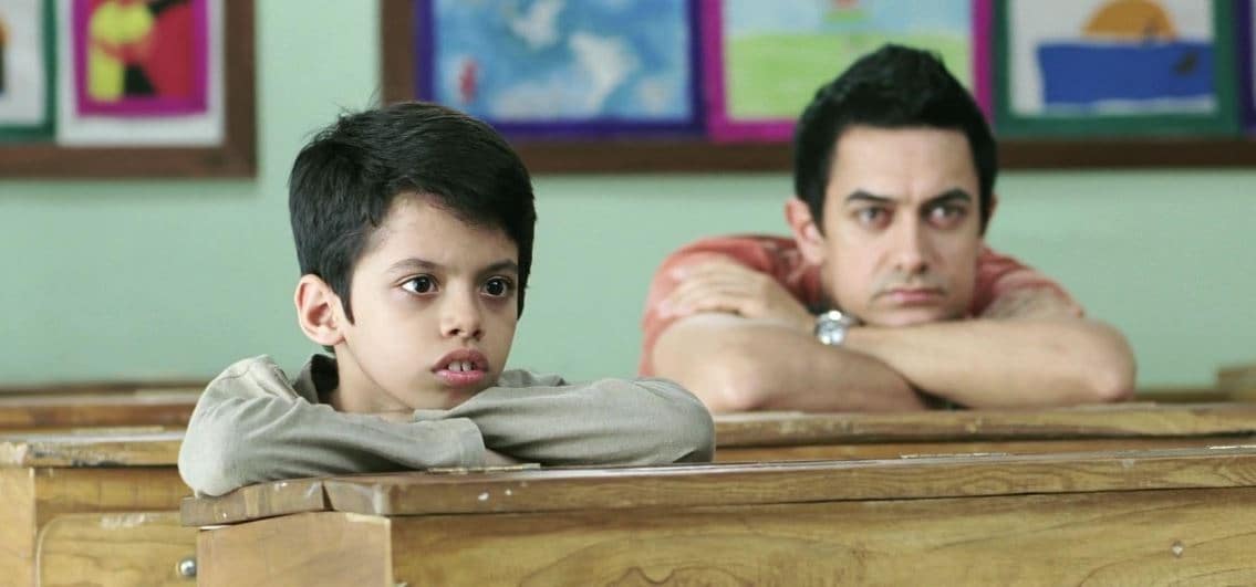 Taare Zameen Par (2007): It explores the life of a eight-year old boy, who is dyslexic. A teacher helps him to overcome his disability. 