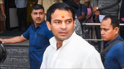 Janshakti Janta Dal (JJD) leader Tej Pratap Yadav. (PTI/File)