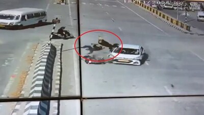 Caught On Cam: Bikers Thrown Into Air After Collision With Speeding Car ...
