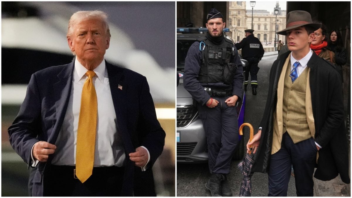 'Way Better Spies Than China': French Embassy Roasts Trump With Viral Louvre Detective Meme