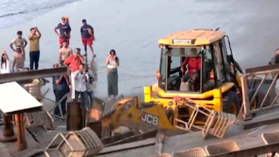 Visual from the site. (Image: ANI)