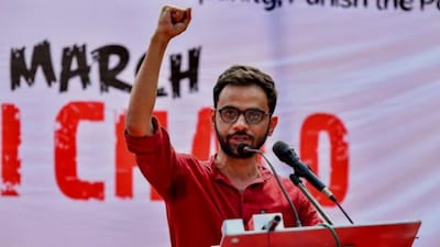 File photo of Umar Khalid (Image: PTI)