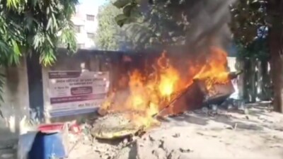 Tension gripped Khatima over the stabbing incident. (Image: ANI)