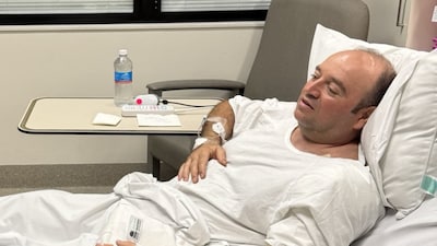 Ahmed al Ahmed is recovering from his first round of surgery. (Image: X)