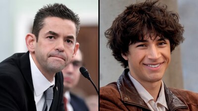 NASA director Jared Isaacman (Image: Reuters); Matteo Paz (Image: LinkedIn/Matteo Paz)