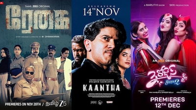 From Dulquer Salmaan’s period epic Kaantha on Netflix to Aha’s revamped 3 Roses Season 2 and ZEE5’s emotional Tamil drama Regai, this week brings a rich mix of thrillers, rom-coms, investigative dramas, and high-voltage entertainers. Here’s your detailed guide to everything streaming now.