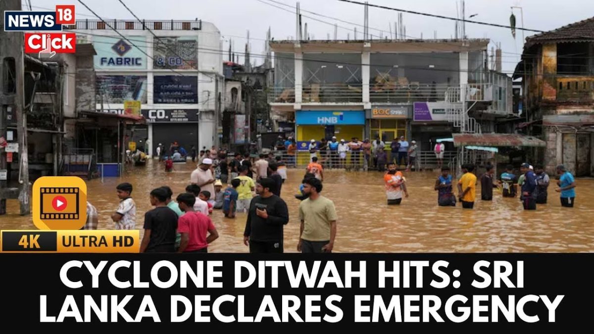 Sri Lanka Declares State Of Emergency As Cyclone 'Ditwah' Death Toll ...